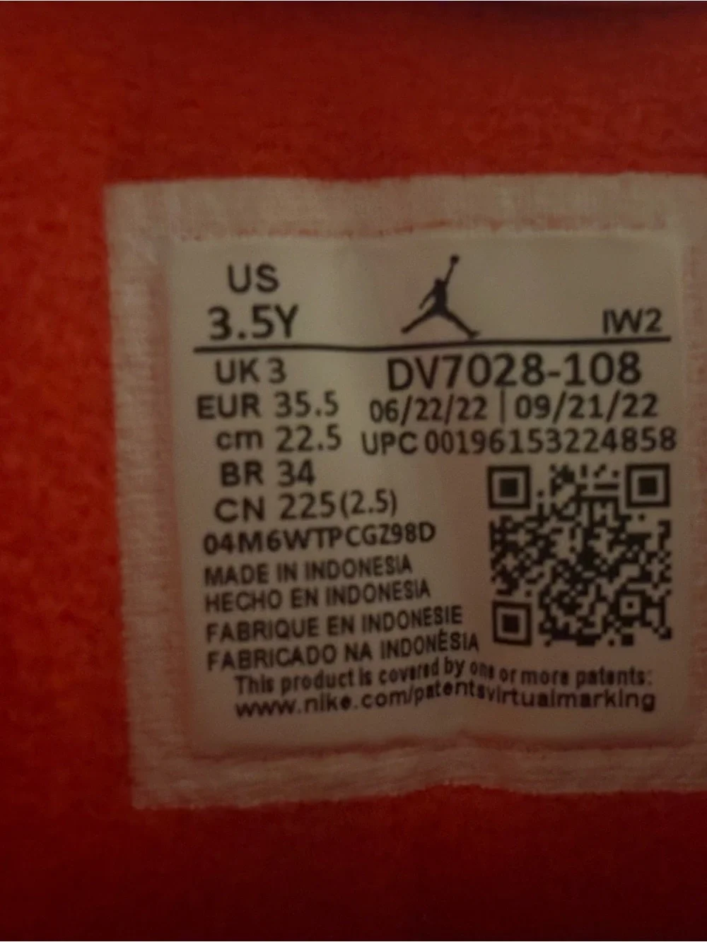 Jordan 3 Retro”Mars stone”